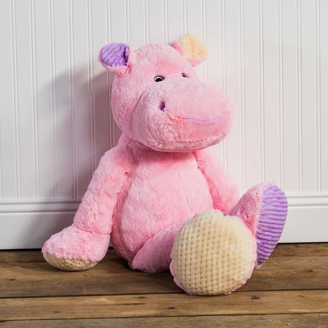 pink hippo plush