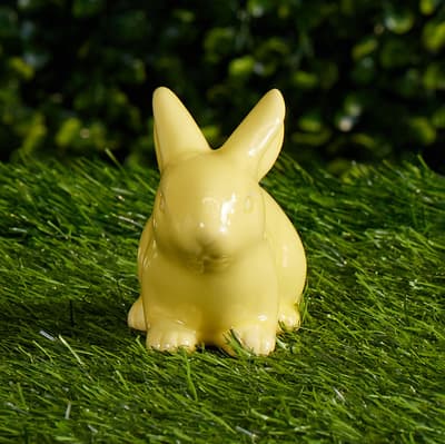 Ceramic Bunny - Yellow