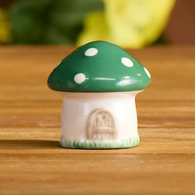 Mushroom House Mini Pepper Shaker