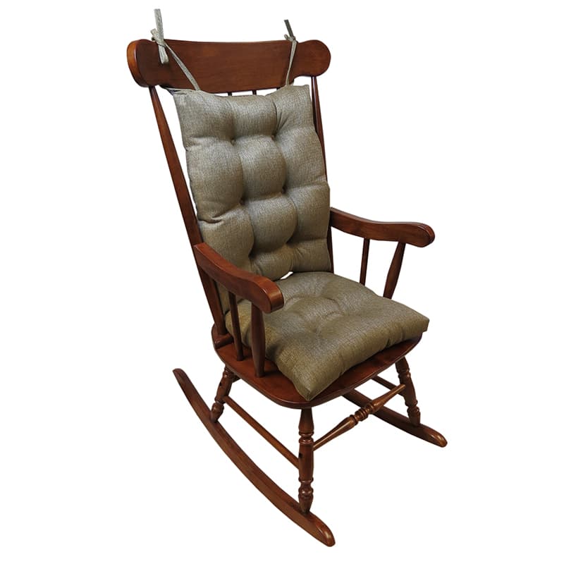 Country style discount rocking chair cushions