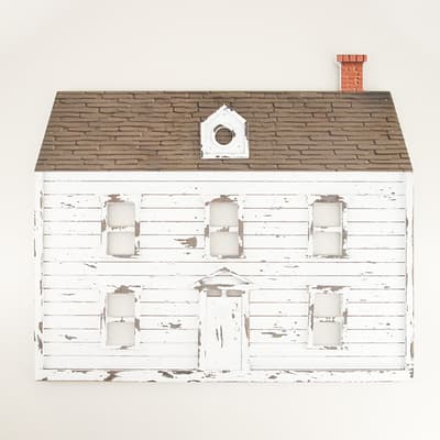 House Shape Wall Decor