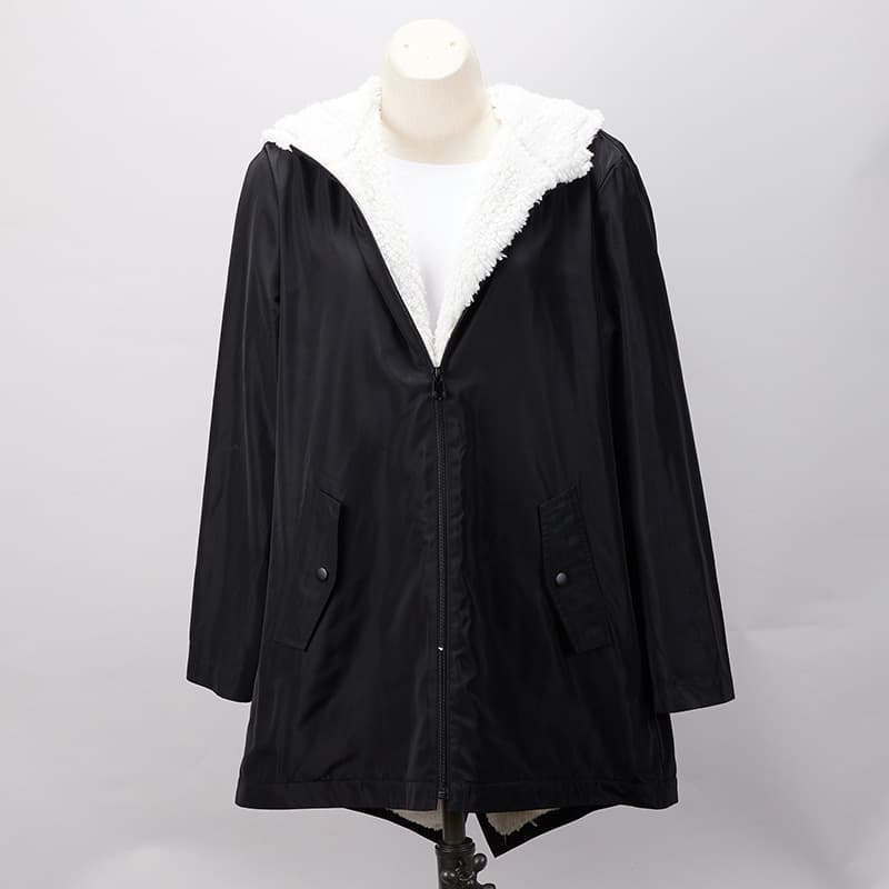 Sherpa lined hot sale rain jacket