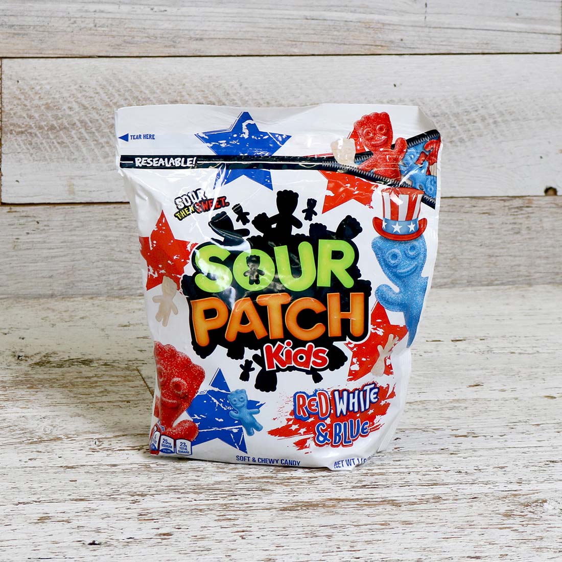  SOUR PATCH KIDS Red White & Blue Soft & Chewy Candy