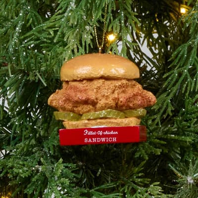 Chicken Sandwich Ornament