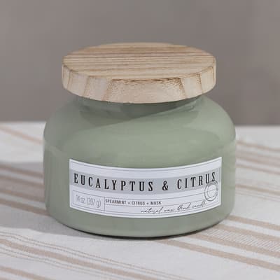 VH Home Fragrance&reg; 14 Oz. Eucalyptus and Citrus Aurora Jar