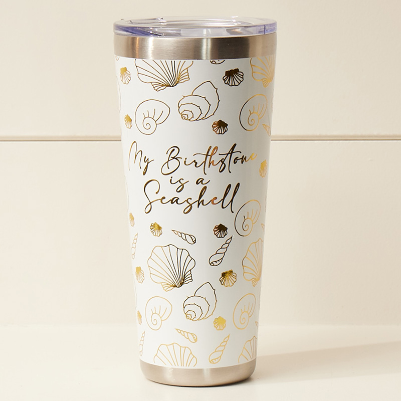 Seashell 32 oz. Tumbler - Cracker Barrel