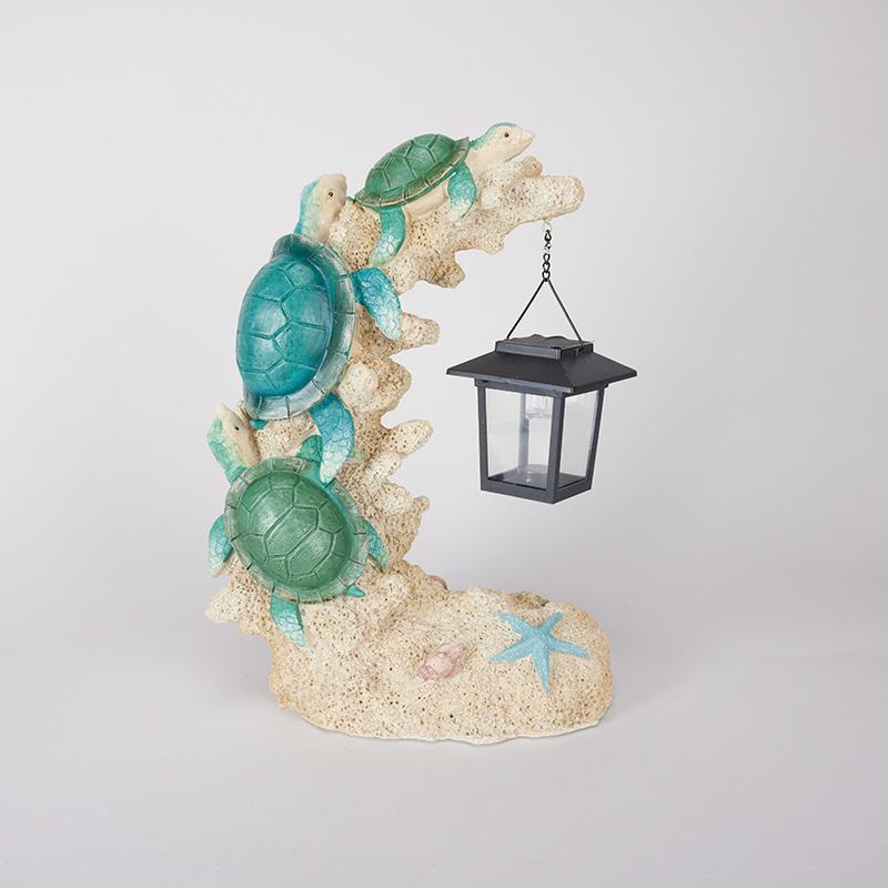 Sea Turtles with Solar Lantern Cracker Barrel