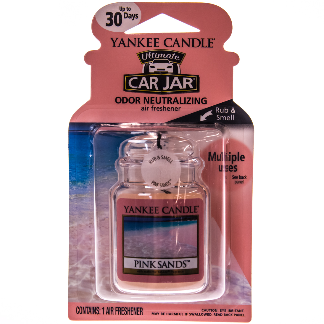 Yankee Candle Car Fragrance Refill Pink Sands (refill) - Car Air Freshener