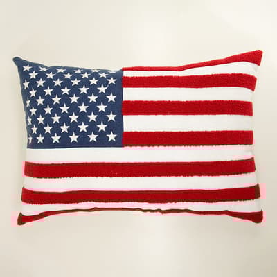 American Flag Pillow