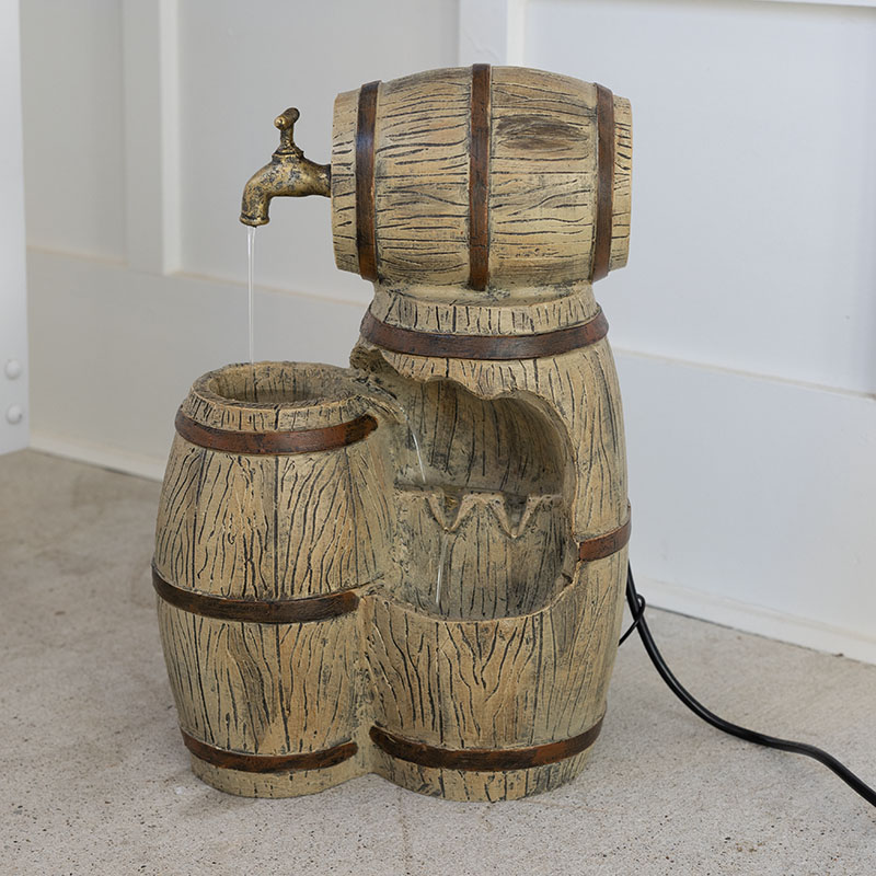 Barrel Fountain Cracker Barrel