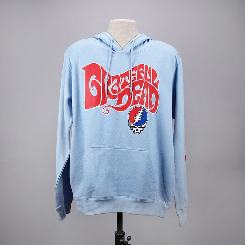 Grateful Dead Blue Hoodie Cracker Barrel