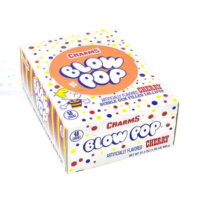 Cherry blow pops