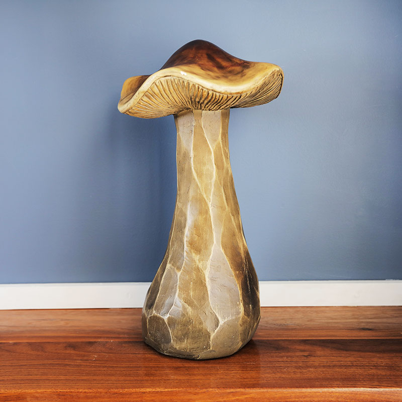  Stoneware Mushroom Cookie Jar - Cracker Barrel