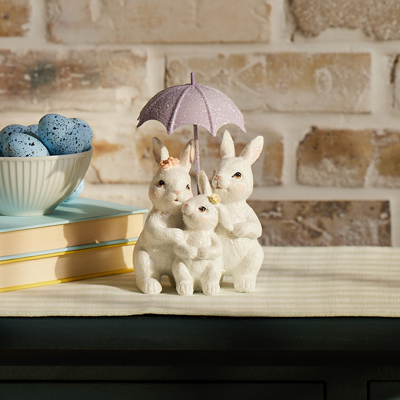 Bunny Family With Umbrella Cracker Barrel   760a6332 7329 45f3 8f63 Fb66afd1505b