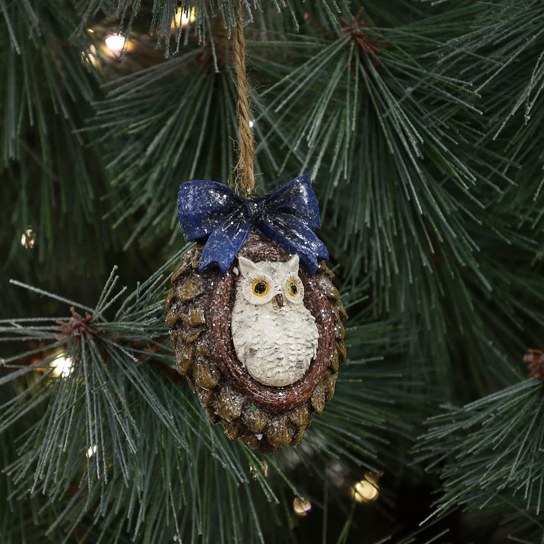 Pinecone Owl Ornament - Cracker Barrel