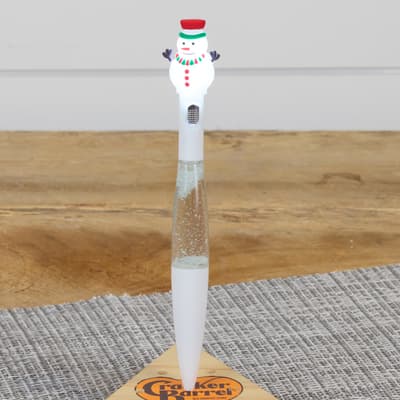 Snowman Liquid Pen with Light