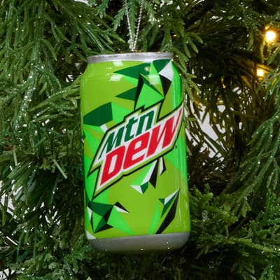 Mountain Dew Ornament