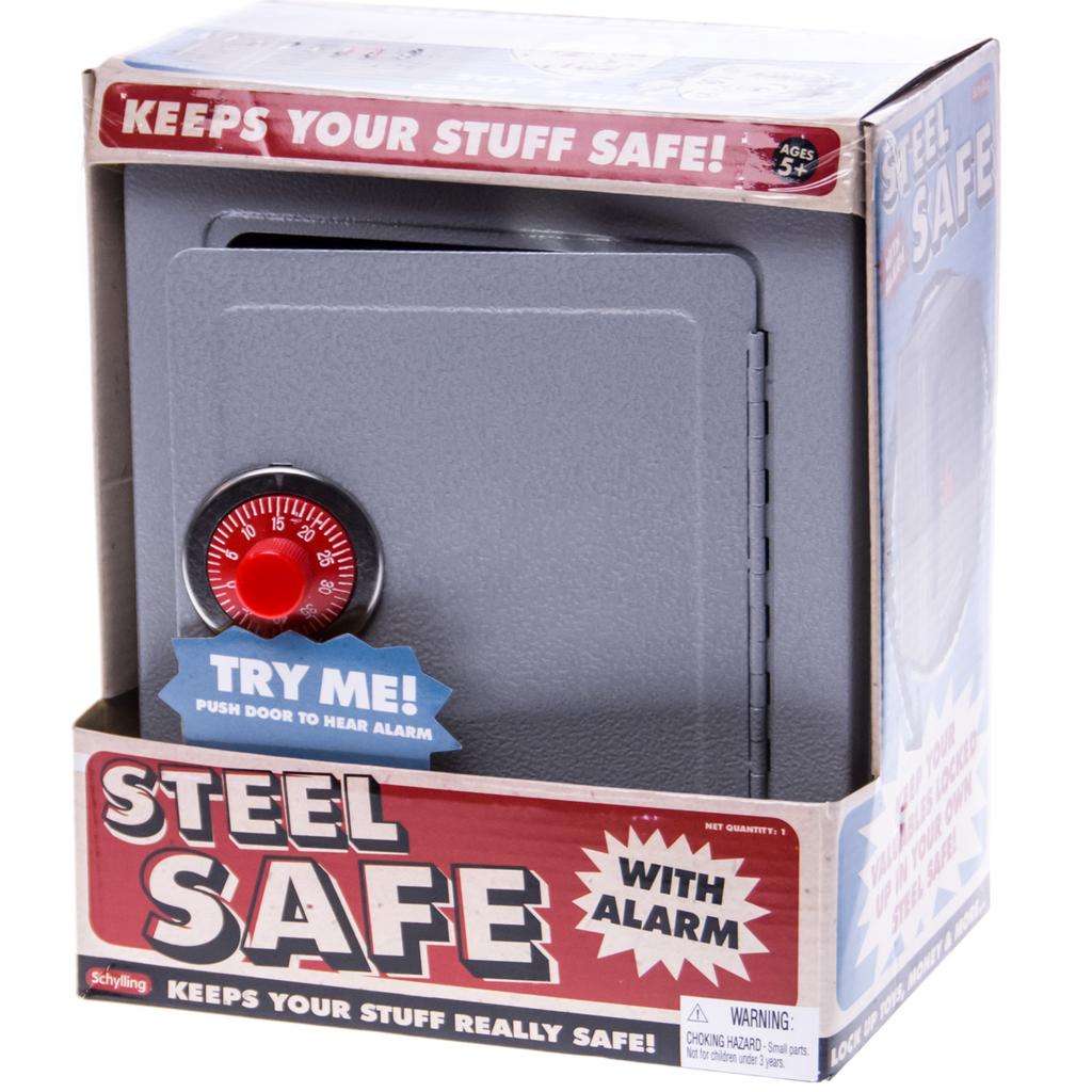 Schylling Steel Safe with Alarm - Keeps Your Stuff Really Safe!