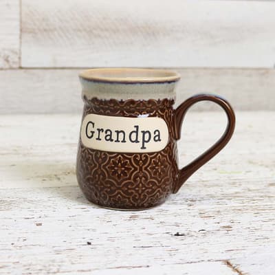 Bearly Awake 20 Oz. Ceramic Camper Mug - Cracker Barrel