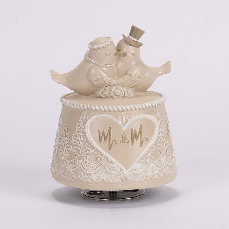 Bird Couple Music Box - Cracker Barrel