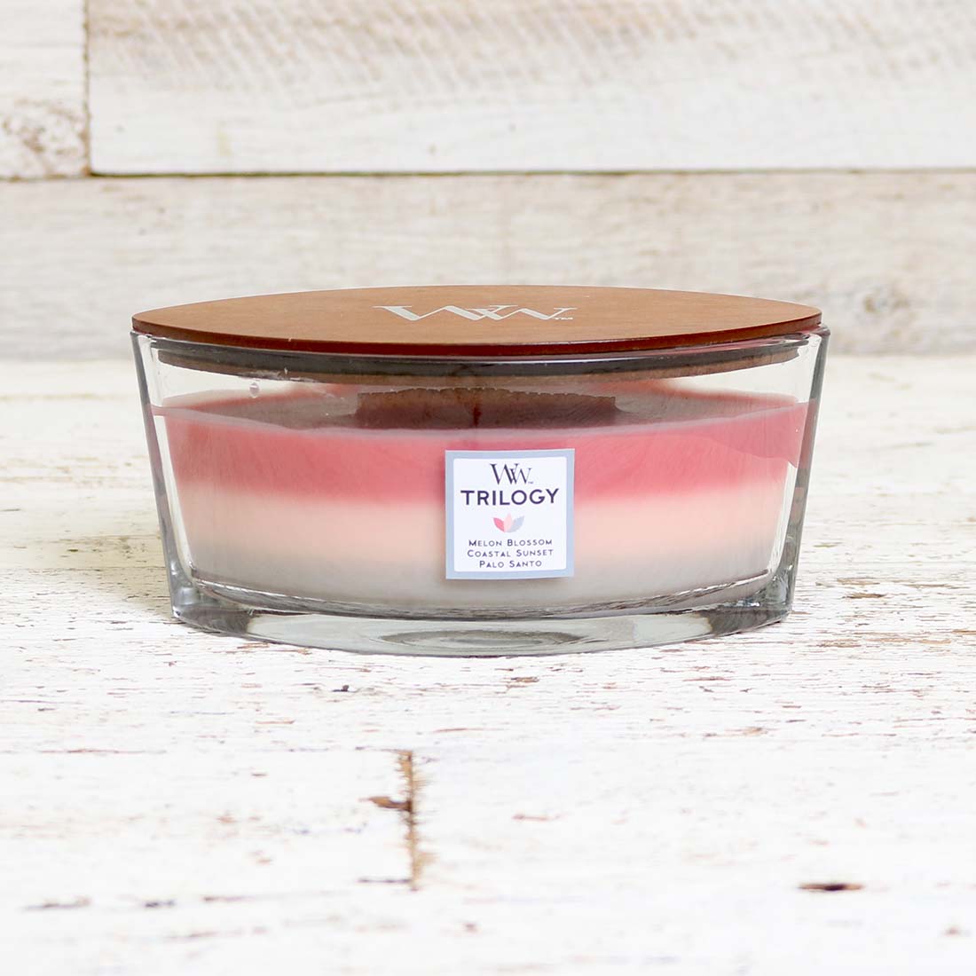 WoodWick Shoreline Trilogy Ellipse Candle Cracker Barrel