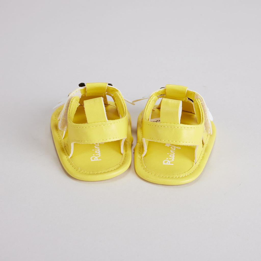 Baby Girl Sandals Yellow Infant Sandals Mini Melissa Baby Girl
