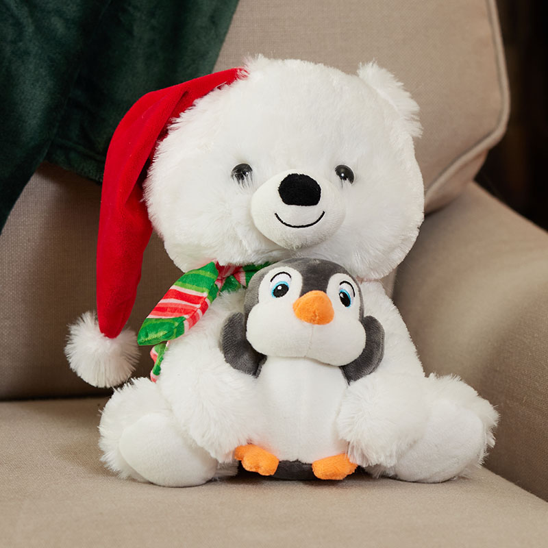 Christmas polar best sale bear stuffed animal