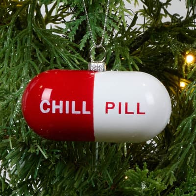 Chill Pill Ornament