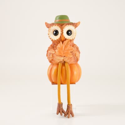 Owl with Leaf Sitter