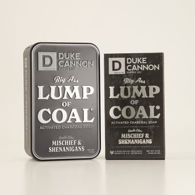 Duke Cannon Lump of Coal Collector Tin