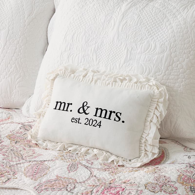 Mr and mrs pillows walmart best sale