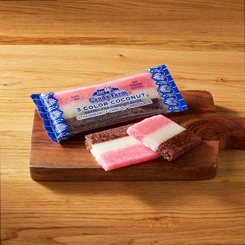 3 Color Coconut Bars have been around since the early 1900's
