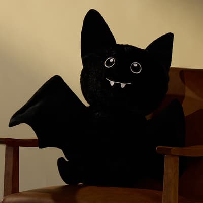 Jumbo Black Bat Plush