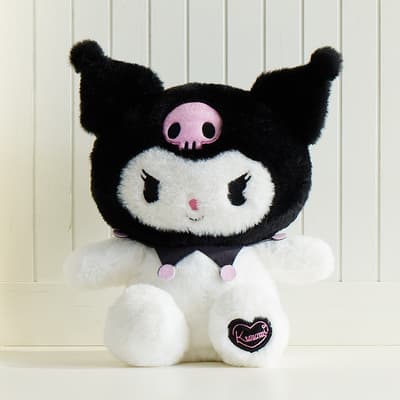 9" Vintage Style Kuromi Plush