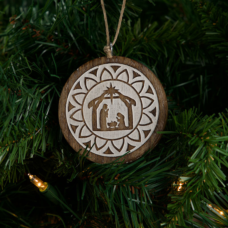 家具 Wooden Ornament Laser Cut Wood Mid Century A Frame House Ornament - World Market