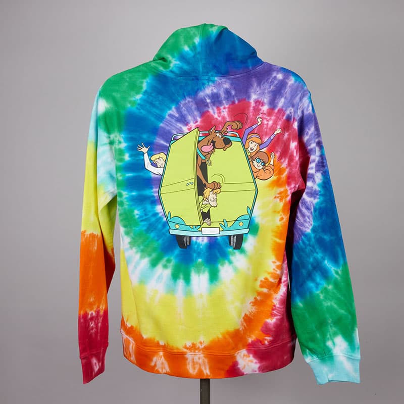 Tie Dye Scooby Doo Hoodie - Cracker Barrel