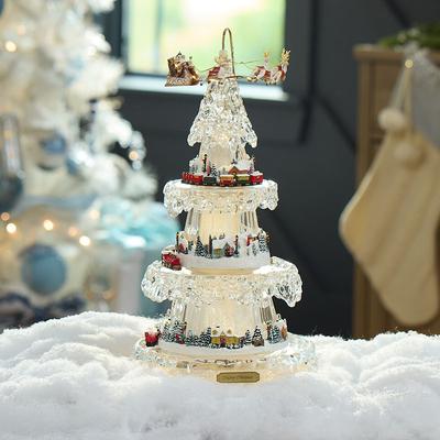 Musical Christmas Tree with Train