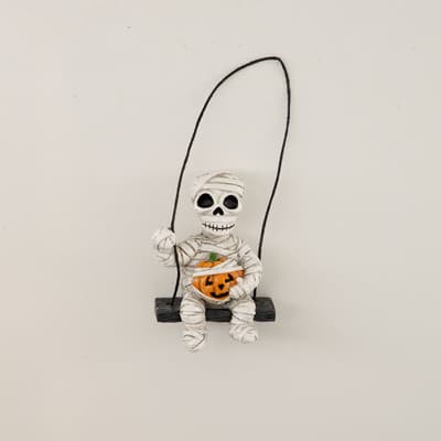 Mummy in Swing Ornament