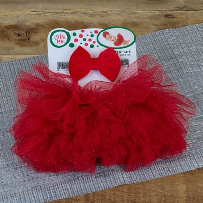 Infant Sparkle Tutu Headband Set