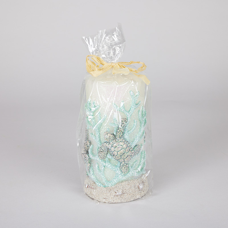 Turtle Pillar Candle Cracker Barrel