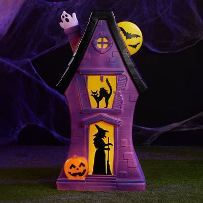 Haunted House Blow Mold