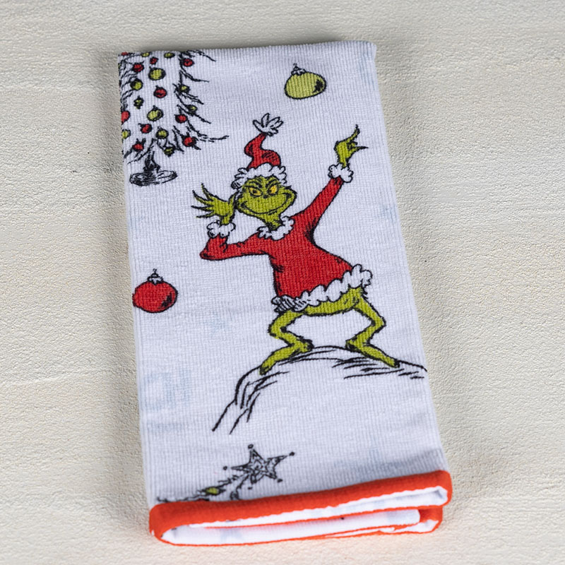 Grinch hand towels sale