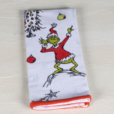 Christmas Time Grinch Towel