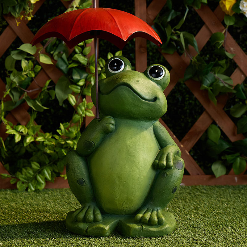 frog patio umbrella stand SPI 34795 with Garden Spitter Duty Concrete Patio Umbrella Base Ziggy Outdoor Frog Umbrella Base,