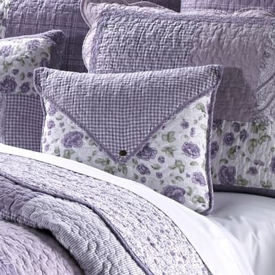 Lavender Rose Pillow by Donna Sharp - Envelope