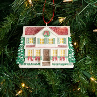 Christmas House Ornament