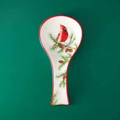 Cardinal Stoneware Spoon Rest