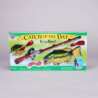 Catch of the Day Bass Fishing Set