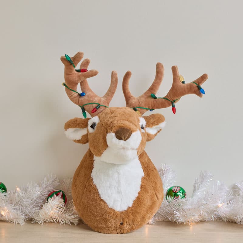 Plush deer head clearance