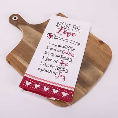 Recipe For Love Tea Towel